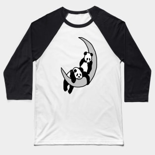 Panda Moon Baseball T-Shirt